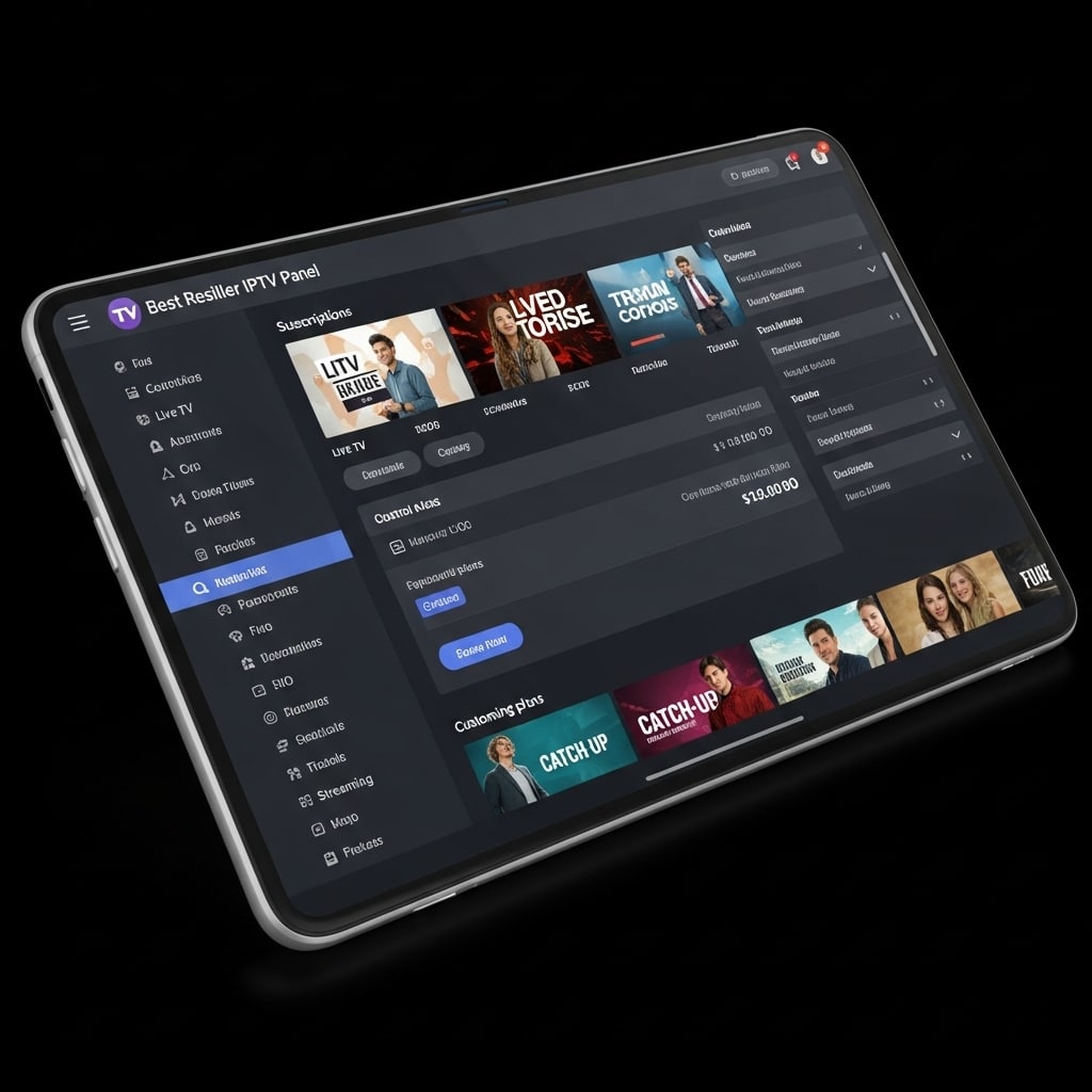 Best reseller iptv panel
